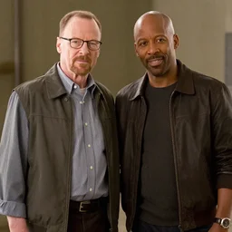 walter white and dexter morgan hanging out together