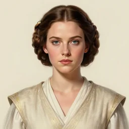 ultra realistic entire body and head illustration, young carrie fisher as princess leia, intricate, elegant, highly detailed, digital painting, artstation, concept art, smooth, sharp focus, illustration, art by artgerm and greg rutkowski and alphonse mucha