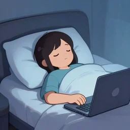 turn your computer off and go to sleep!