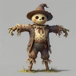 an monstrous scarecrow, scarecrow, gentle, posing, cute pose, vaporwave, highly detailed, digital painting, artstation, concept art, smooth, sharp focus, illustration, art by artgerm and greg rutkowski and alphonse mucha
