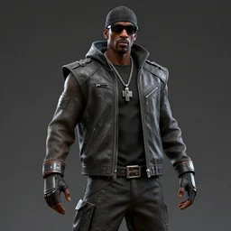 snoop dogg as cyberman in mortal kombat, character, videogame render, 4 k, artstation