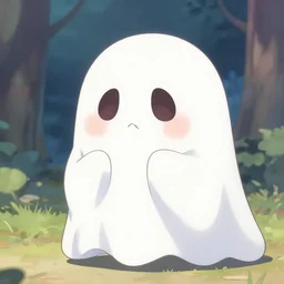 cute anime ghost