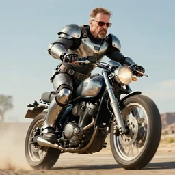 A highly detailed screenshot of Walter White riding a motorcycle in metal gear rising, HDR, 8k, trending on artstation