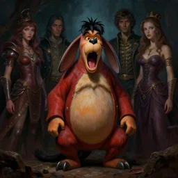 epic professional digital art of hungry eeyore, ambient lighting, painted, intricate, detailed, foreboding, by leesha hannigan, wayne haag, reyna rochin, ignacio fernandez rios, mark ryden, iris van herpen,, epic, stunning, gorgeous, much wow, cinematic, masterpiece.