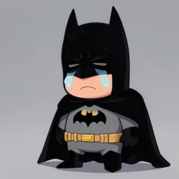 batman, cartoon, sad, crying