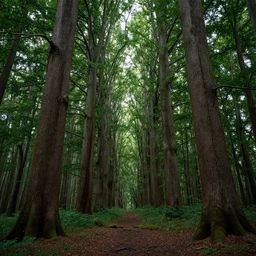 a forest of dragonsblood trees