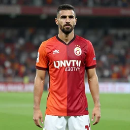 ali koc wearing galatasaray uniform.