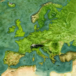miniature photography closeup, h0, 1:87, Meadow, highly detailed, satellite image, game map, anno 1404, cgsociety, artstation, unreal engine