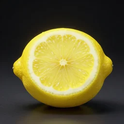 An electric lemon, in the style of Picasso