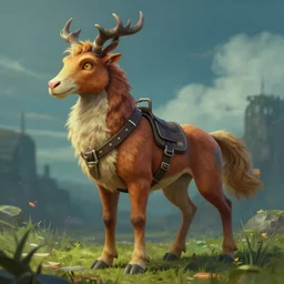 faun, style game square enix life, trending on artstation, painted by greg rutkowski, render naughty dog, octane render, detailed