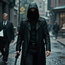 Agent 47 from Hitman, as 007 from the film Goldeneye (1995)