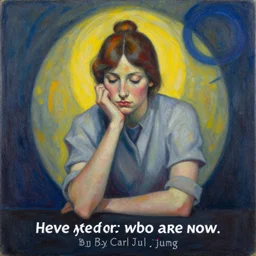 Overthinking moments from the past that have made you who you are now Painting By Carl Jung
