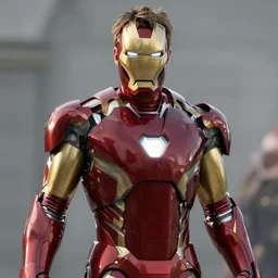 tobey maguire wearing iron man armor hd cinematic