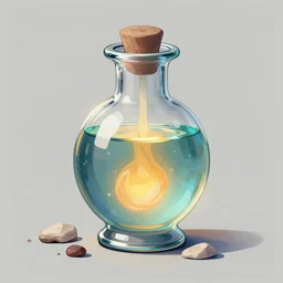 potion of healing, digital art