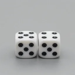 photograph of a pair of dice