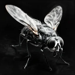 giant human - fly against dark background, fluid, smooth, organic, crazy, high contrast, sharpness, dramatic, very detailed, simple shapes, by greg rutkowski and artgerm and siudmak and richard corben and moebius