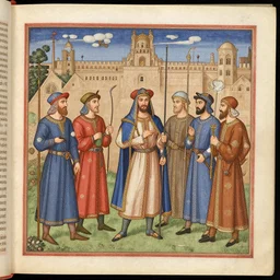 Medieval manuscript miniatures soviet propaganda.