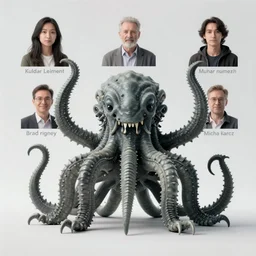 zoological portrait of cthulhu by kuldar leement and ruan jia and brad rigney and micha karcz and brad rigney
