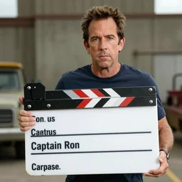ben stiller as captain ron operating a board in captain ron movie.