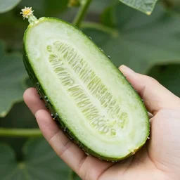 90% cucumber, 10% human