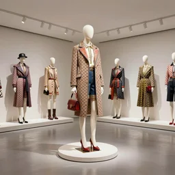 renderings of gucci style fashion art museum,