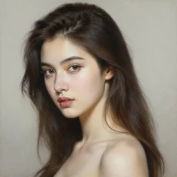 painting of a gorgeous young woman in the style of Guy Denning, realistic, sharp focus, 8k high definition, insanely detailed, intricate, elegant, art by stanley lau and artgerm