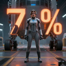 girl in the sci - fi suit standing far from viewer, spaceport, landing gear, gray colour 7 0 %, orange colour 1 0 %, blue glowing point lights 2 0 %, avatar, cinematic keyframe. by fausto de martini. ultra realistic, smooth, cinematic light, ue 5, featured on artstation, redshift render, sharp focus, ray tracing, artstationhq, cgsociety, cinematic 8 k