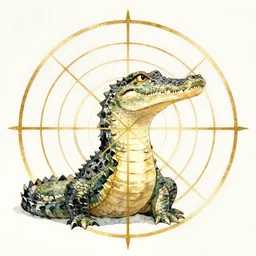 beautiful crocodile headed god by maxfield parrish, mandala, coherent design, digital watercolor ink illustration painting, extremely dull colors, golden ratio, detailed, sharp lines, sharp focus, intricate, artgerm, gustave dore, alphonse mucha, octane render