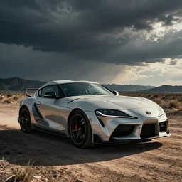 Toyota supra in mad max, photo