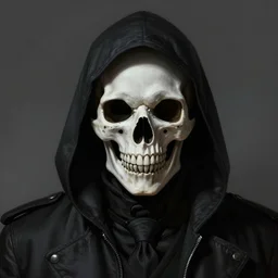 skull face reaper, character portrait, sharp, digital matte painting, art by luis royo, greg rutkowski, wlop, dramatic lighting, trending on artstation