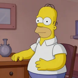homer simpson as painted by rembrandt