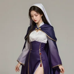 studio portrait of neutral good colorful female cleric bard healer as absurdly beautiful, elegant, young skinny gravure idol looking down, an ultrafine hyperdetailed illustration by kim jung gi, irakli nadar, intricate linework, sharp focus, bright colors, octopath traveler, final fantasy, unreal engine 5 highly rendered, global illumination, radiant light, detailed and intricate environment