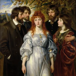 a beautiful painting of cobie smulders by john everett millais and dante gabriel rossetti and john collier and john william waterhouse, preraphaelite, detailed, trending on artstation, hd, masterpiece