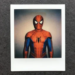 1970s polaroid jimmy tarbuck as spider man without a mask