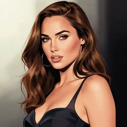 illustration of the beauty gal gadot, done by mark ryden - n 9