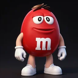 eminem as an m & m, artstation, digital art, detailed