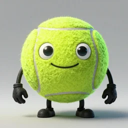 a tennis ball monster, tennis ball, dark, chalky, nautical, digital art, fantasy, magic, trending on artstation, ultra detailed, professional illustration by Basil Gogos