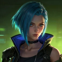 kerli koiv, cyberpunk 2 0 7 7 character headshot, sharp, digital matte painting, anime key art by yoshitaka amano, greg rutkowski, wlop, dramatic lighting, trending on artstation