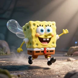 spongebob squarepants fly