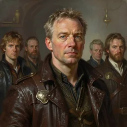bill murray, dnd character art portrait, matte fantasy painting, deviantart artstation, by jason felix by steve argyle by tyler jacobson by peter mohrbacher, cinema