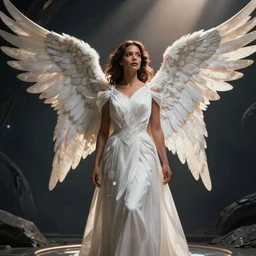 nichelle nichols as an angel in star trek heaven