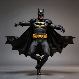 a whirling dervish in batman costume