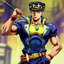 joe biden as a jojo character
