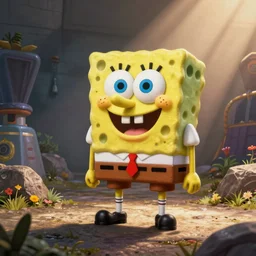 spongebob in RDR2