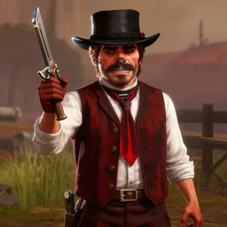 Eric Cartman in Red dead redemption 2