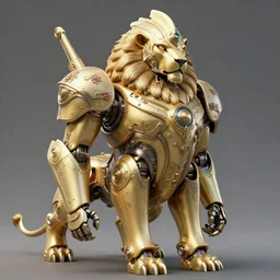 futuristic sphinx mecha, lion body, sepal helmet, mythical mecha, rococo, sci - fi movie, floral details, 8 k hd resolution, sazabi, barbatos mobile suit, bandai box art, star wars, makoto kobayashi, frank gehry, raymond swanland