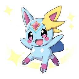 cute miss mascot a ‰ tourvol a ‰ tourvol staravia pokemon sticker art, cronobreaker, beeple game icon