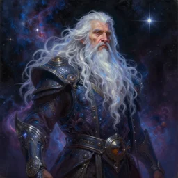 beautiful oil painting with high detail of a wise Space ent made of stars and plasma, hybrid from dungeons and dragons and art direction by James Cameron ;by artgerm; wayne reynolds art station; cinematic quality character render; low angle; ultra high quality model; production quality cinema model; flair