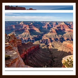 the amazing meat mountains of the grand canyon kodachrome postcard