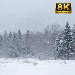 highly detailed photo of snowfall landscape, award winning photo, hyper realistic, art by greg rutsowski, concept art, 8 k detail post - processing